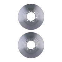 2 Bremsscheiben InnenbelüFtet Ø 87 Mm 24 Mm Hella FüR U.A. Mitsubishi Pajero
