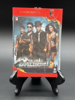 DVD Yash Raj Films Dhoom: 3 Bollywood Film by Aditya Chopra Aamir Khan ...