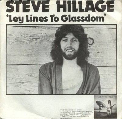 Steve Hillage - Ley Lines To Glassdom / Lies - Used Vinyl Record 45 - J34z