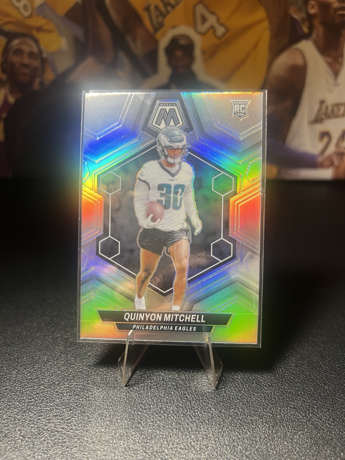 2024 Panini Mosaic - Rookies Quinyon Mitchell #322 Silver Prizm (RC)