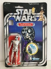 Vintage New 1978 Star Wars Death Star Droid Carded Figure W Boba Fett Offer MOC