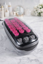 Conair Hot Rollers Set 20 Pink Rollers 3 Clips Model 389M d4 