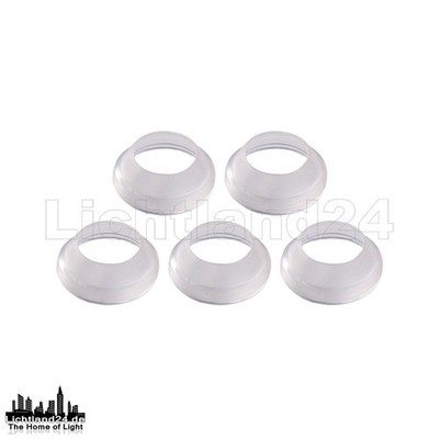 E27 - 5x Konischer Dichtungsring für ''Easy Click'' Illu Lichterkette Fassung
