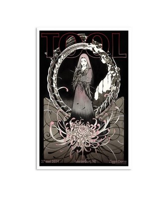 Tool Ziggo Dome Amsterdam May 24 2024 Live Music Poster