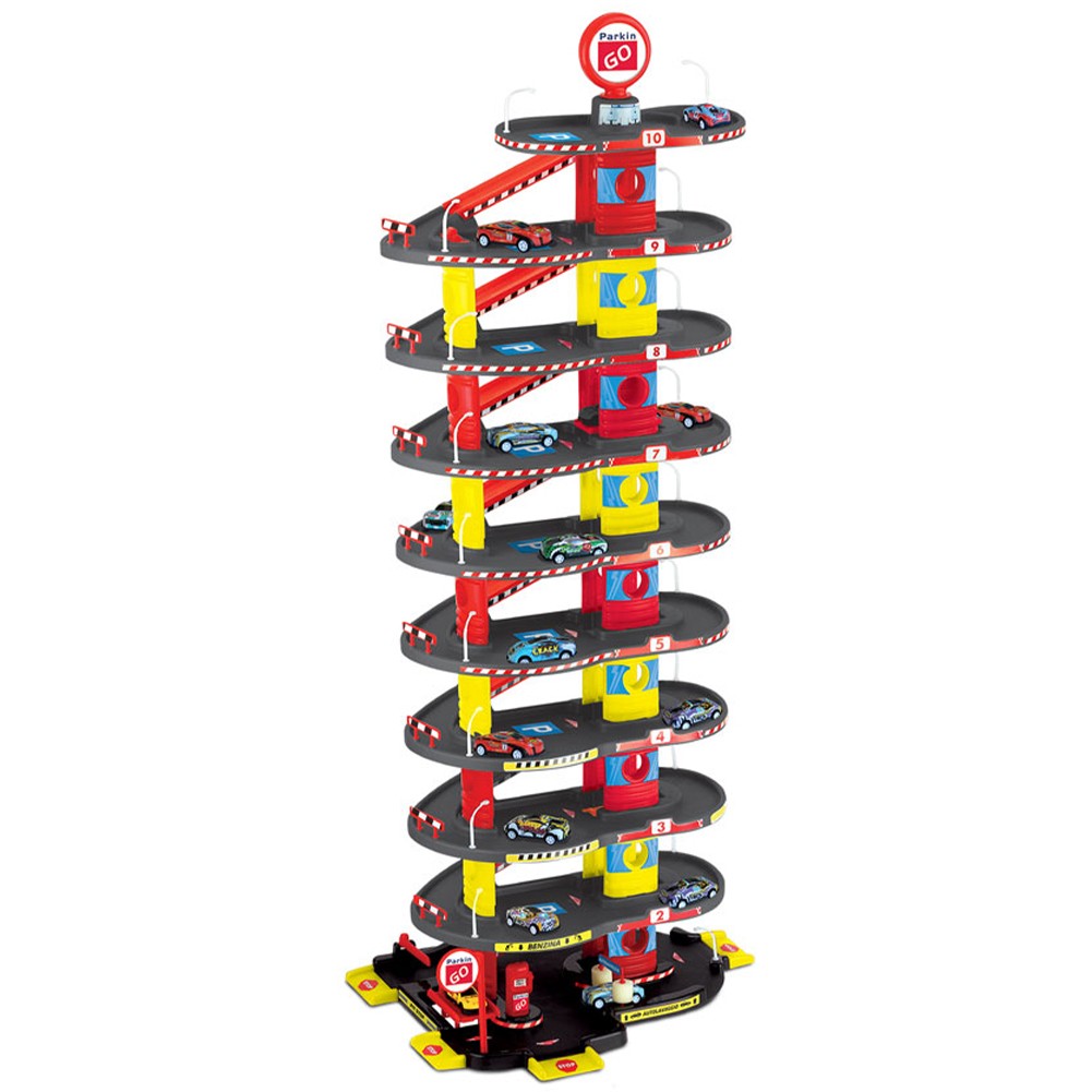 Garage giocattolo multipiano per bambini