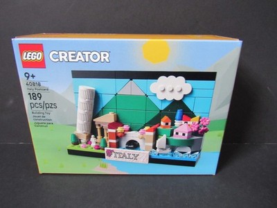 New LEGO Creator Italy Postcard 40818 Buildable 3D Scene Display Venice Sealed