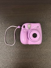 Fujifilm Instax Mini 7 Instant Film Camera Purple/Pink with Wrist Strap