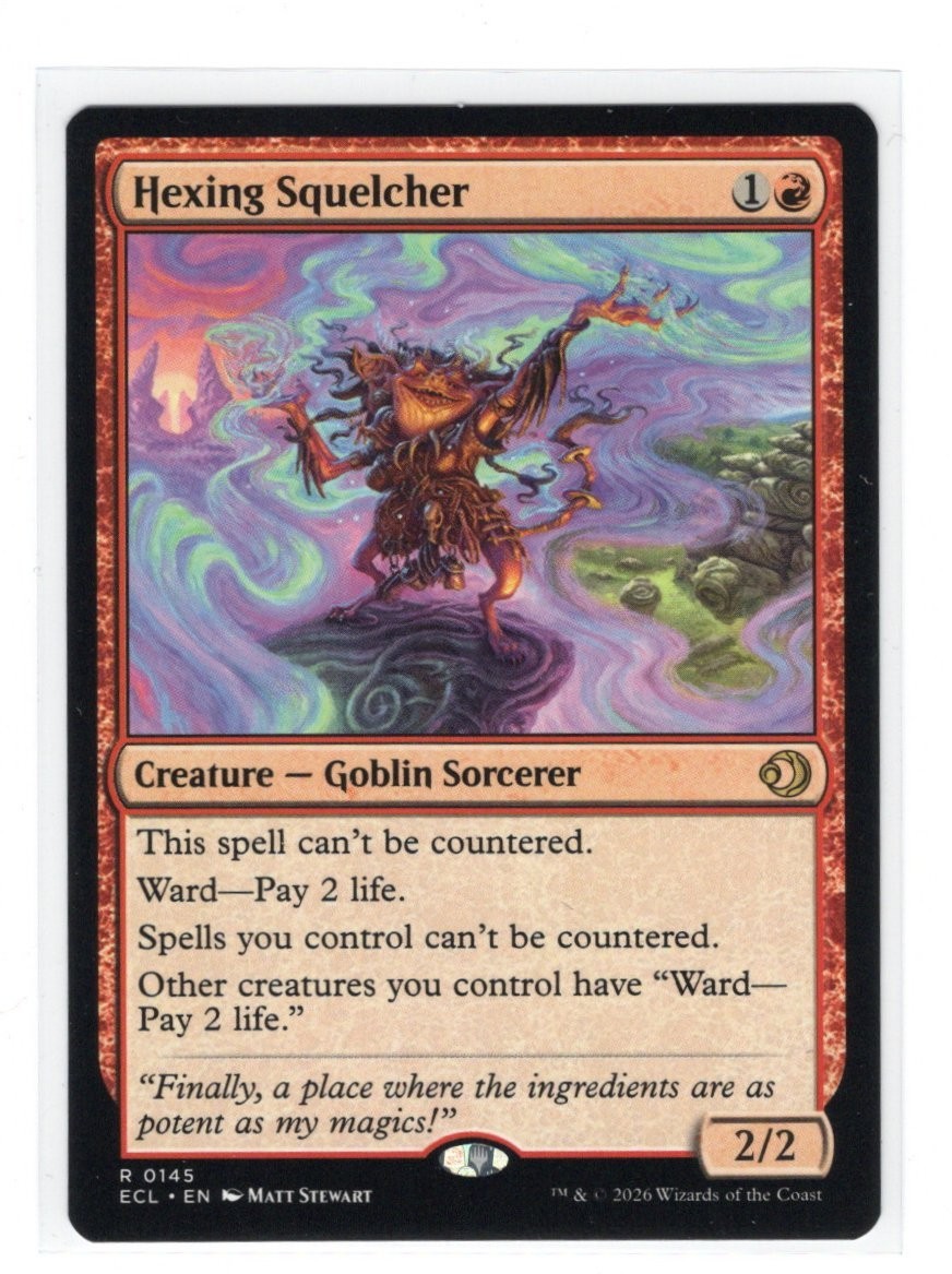 Hexing Squelcher | Regular | NM | MTG | Rare | 0145 | ECL - Lorwyn Eclipsed