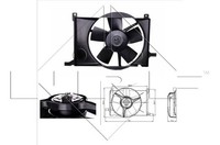 LüFter MotorküHlung NRF 47009 FüR S93 Combo Tigra Opel Corsa 12V 180W Astra CC