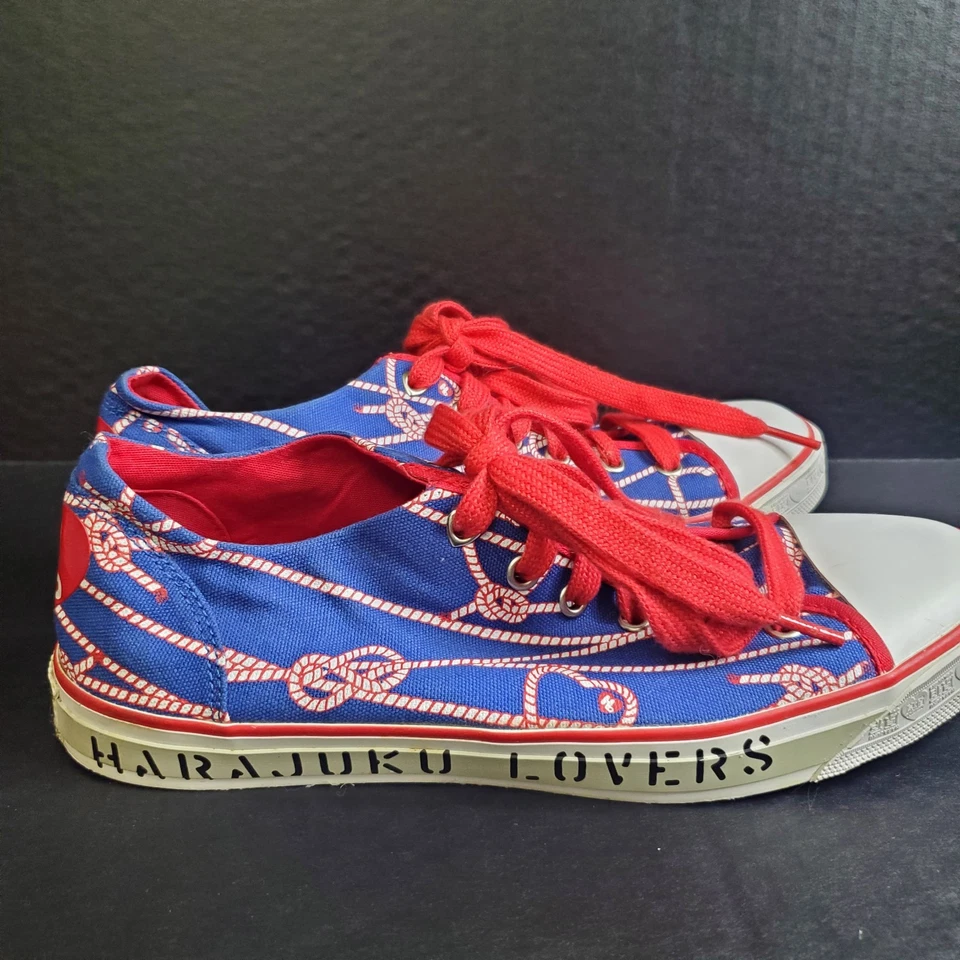 Zapatillas deportivas Gwen Stefani Harajuku Lovers zapatos con gráficos náuticos - para mujer 8,5 Foto 4 de 4