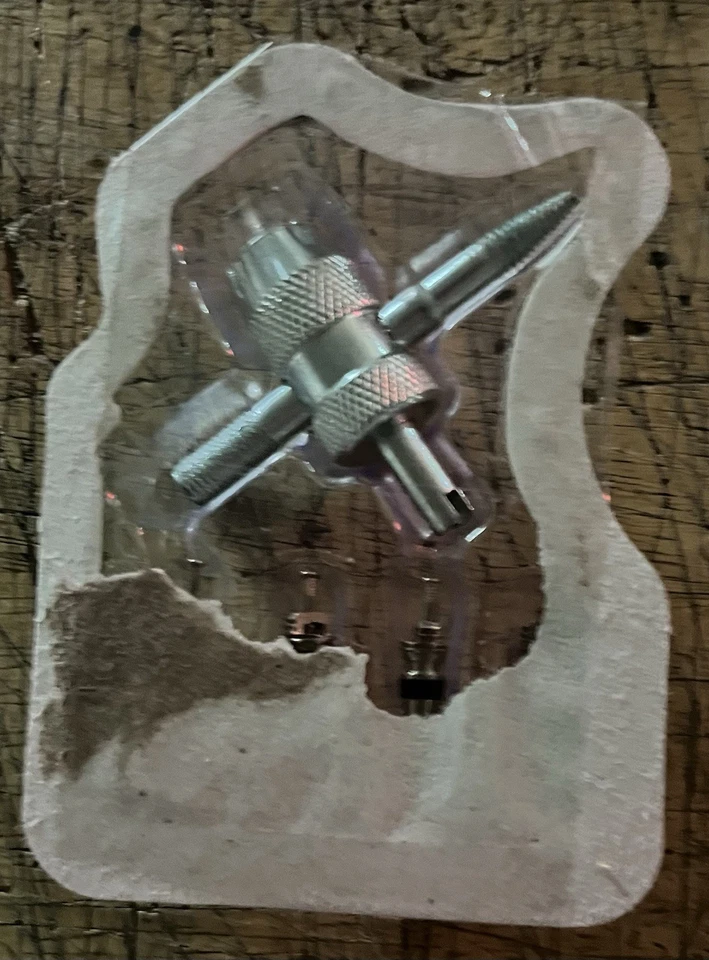 Valve Stem Core Tool Removal Kit for Car and Bike - Изображение 2 из 2