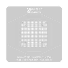 Direct heating 1301x130 BGA Reballing Stencil Platform Set For RX6600XT RX5700XT