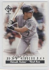2001 Pacific Private Stock Silver Jeff Cirillo #38 0b5