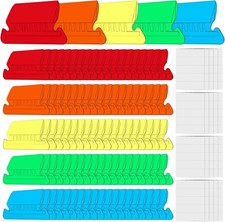 File Folder Tabs, 100 Sets Hanging File Folder Labels 2" Tabs and Inserts for