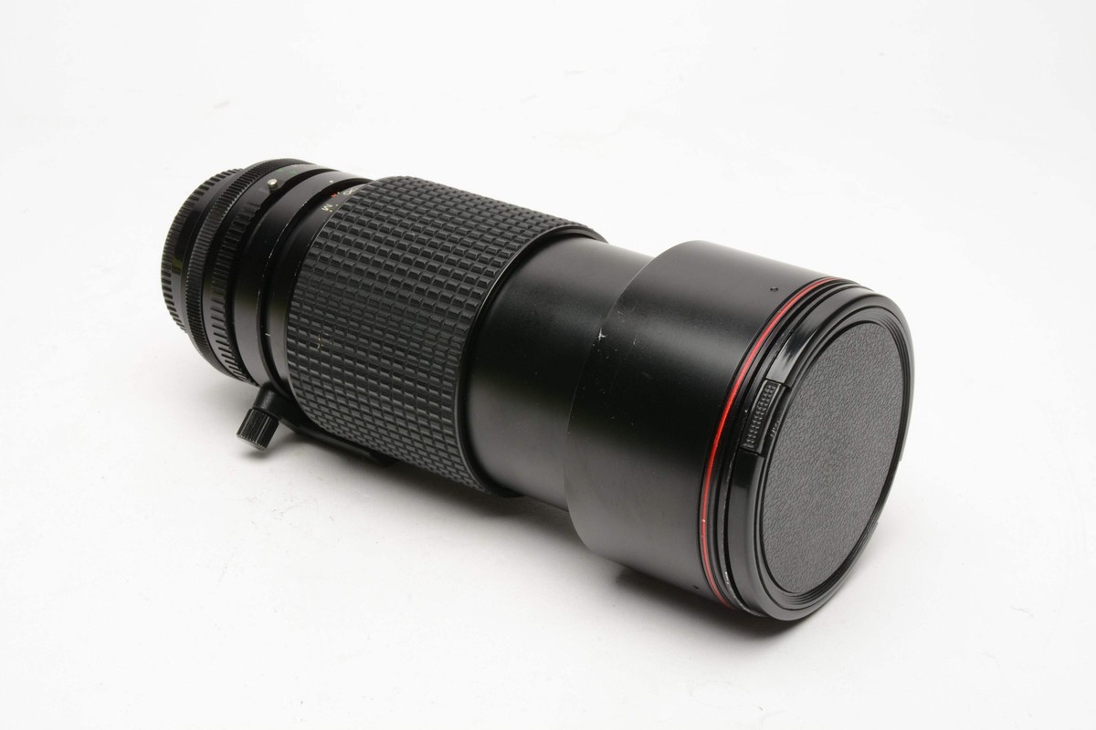 Tokina AT-X Pro SD 80-200mm f2.8 Canon FD Mount, Caps, Tested