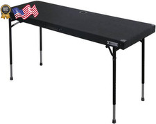 CTBC2060 Carpeted Folding Dj Table with Adjustable Leg System