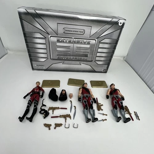 Hasbro G.I. Joe Classified Extensive Enterprises Crimson Strike Team Set