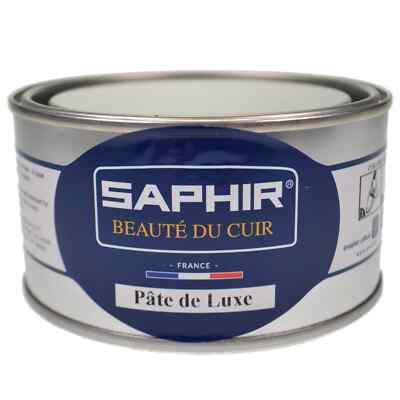Saphir Pate de Luxe Shoe Wax, 250ml tin