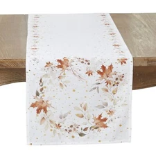 Golden Harvest Leaf Table Runner