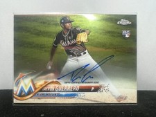 Tayron Guerrero 2018 Topps Chrome RC Auto #RA-TG Miami Marlins