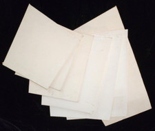 Vtg Set / Lot of 9  - Various Sizes - Canvas Boards / Panels from 8x10 to 10x20