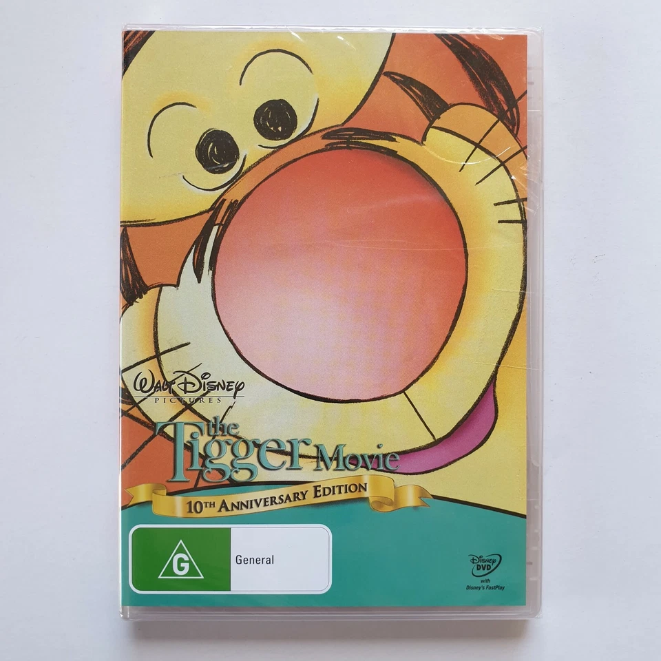 The Tigger Movie (DVD 2010) PAL Region 4 (10th Anniversary Edition) NEW / SEALED - image 2 of 4