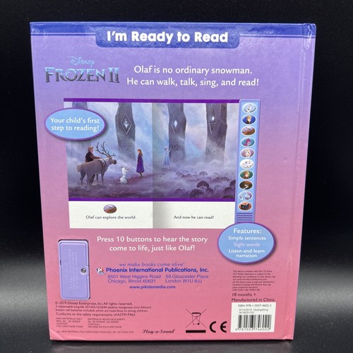 Frozen - I'm Ready to Read Olaf Read-Along Sound Book and Bedtime Stories II - Imagen 6 de 8