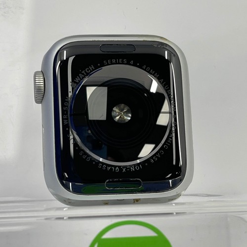 Unlocked Apple Watch Series 4 40MM Silver Aluminum A1975 Face Only - Zdjęcie 7 z 7