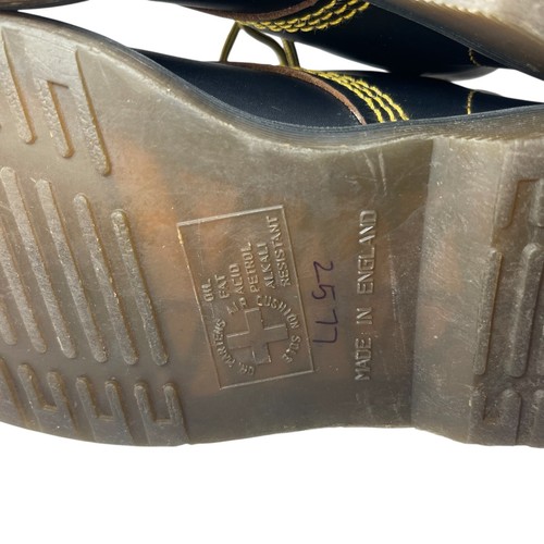 Dr. Doc Martens Cappers Made in England schwarze Damenstiefel mit Kappe US 8 UK 6 - Bild 9 von 9