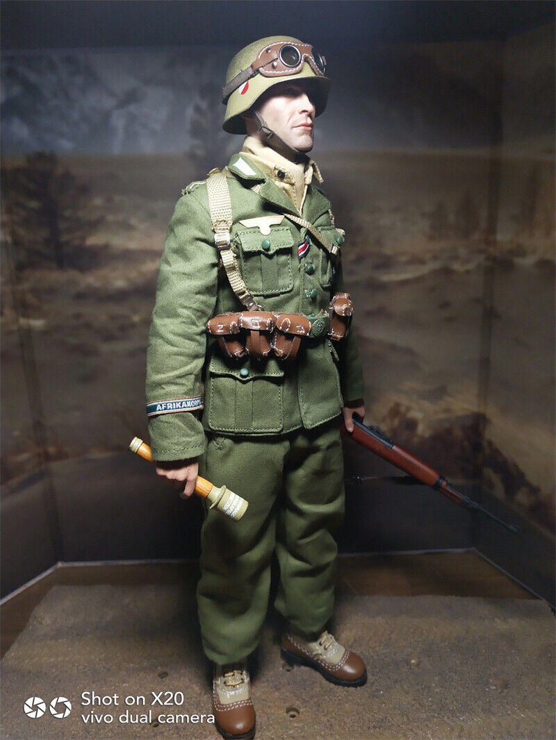 Stock DID D80152 WWII German Africa Corps WH infantry - Burk Stock DID D80152 WWII German Africa Corps WH infantry - Burk