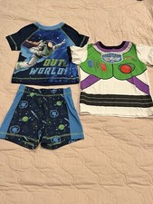 Buzz Lightyear Pajamas Tshirt Kids Size 3T 4T