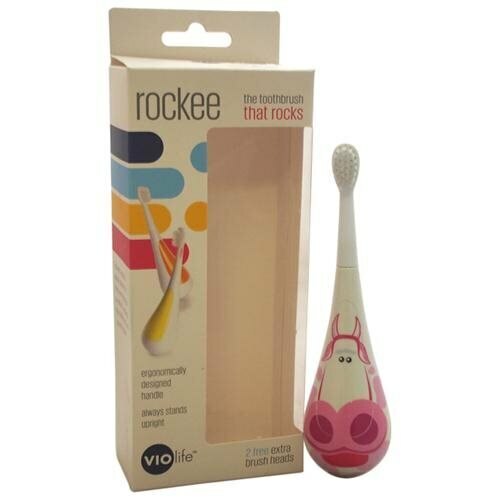  VioLife Rockee Toothbrush "Bessie The Cow" Rocking w/xtra H