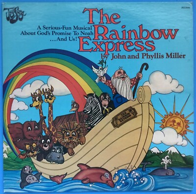 VTG VINYL LP RECORD THE RAINBOW EXPRESS JS33046 JOY SONG JOHN & PHYLLIS MILLER M