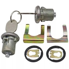 Fits ChevroletS-10 Blazer 83-1994 NEW Door Lock Key Cylinder Tumbler Pair Chrome
