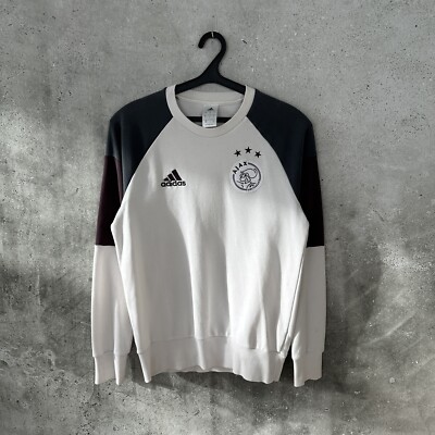 AJAX AMSTERDAM 2016 2017 TRAINING FUSSBALL SWEATSHIRT ADIDAS TRAININGSTRIKOT GRÖSSE S