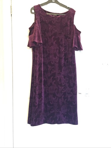 m&co velvet dress