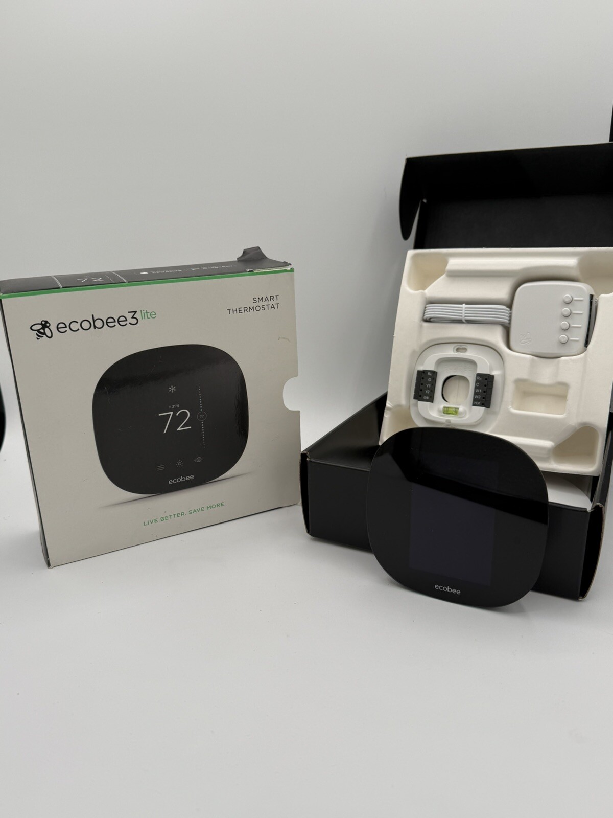 ecobee3 lite Smart Thermostat - Black (EB-STATE3LT-01)