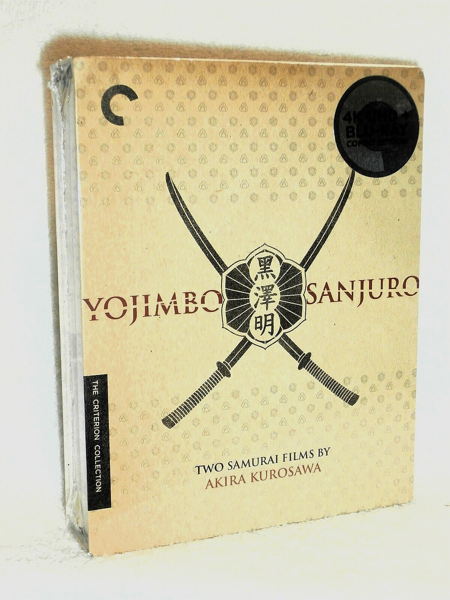 Yojimbo/Sanjuro (4K/Blu-ray, 2025, CRITERION, 4-Disc) Akira