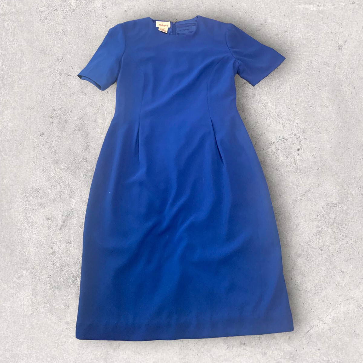 short sleeve classy dress Knee-Length Semi-Formal Short-Sleeve Dress