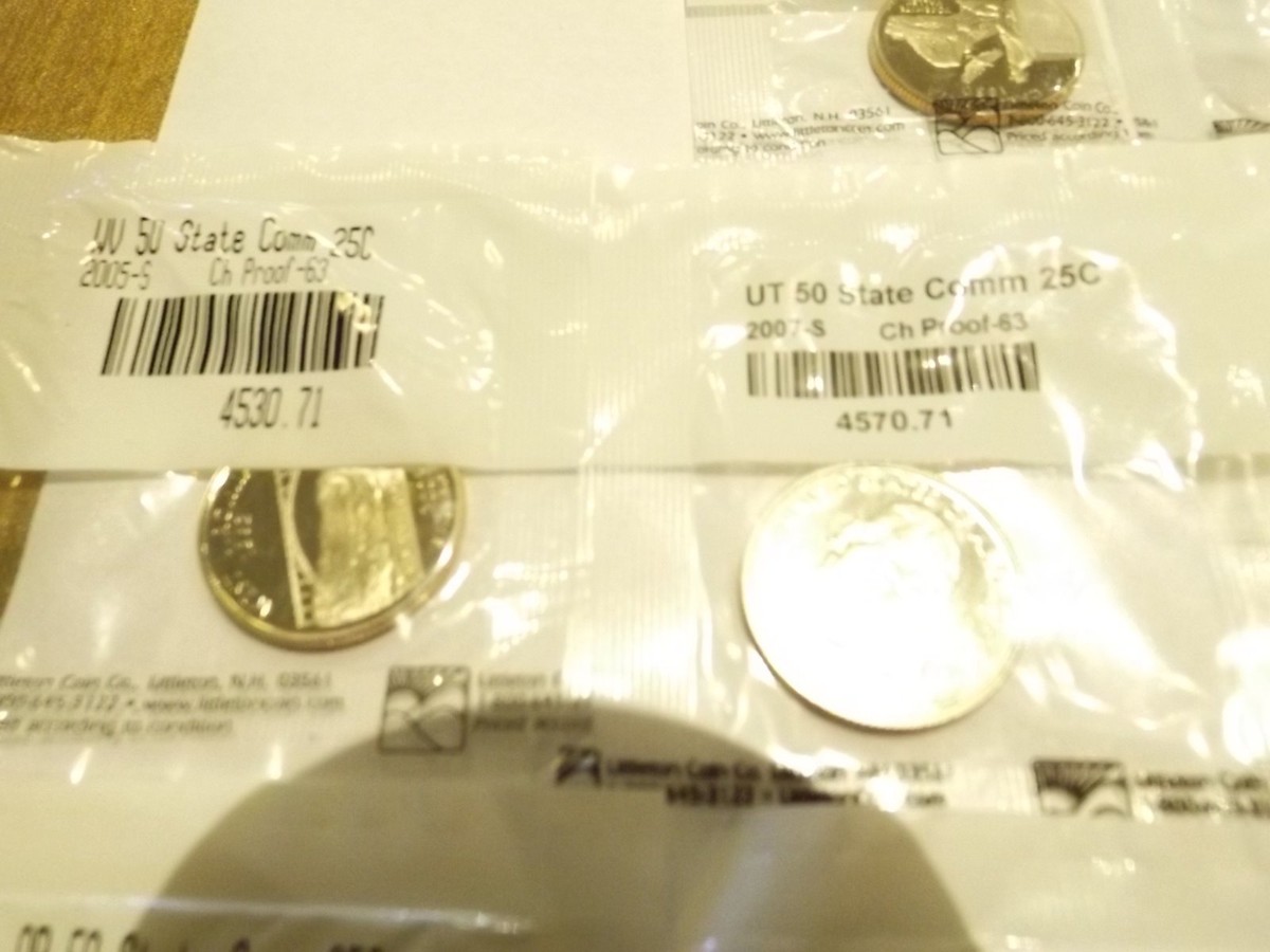 2005 Washington Quarter- grouping in packages ,10 coins | eBay