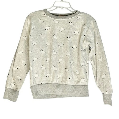 Zebra Cartoon Print Sweatshirt