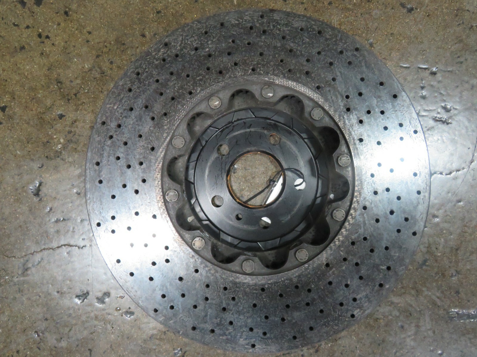 Mclaren 570S, Front Brake Rotor, Carbon Ceramic, Used, P/N 11C0771CP