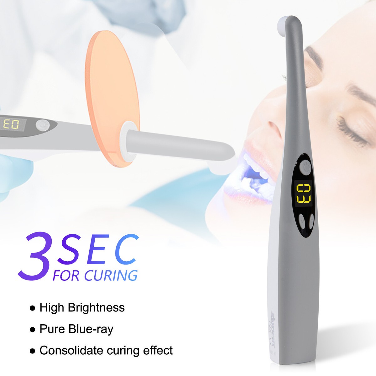 Dental High-Voltage LED Curing Light – 3-Second Cure, 1800mW Power – For Dental Labs & Clinics 4 thumbnail image