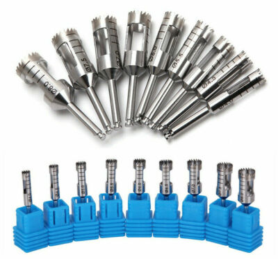 1Pcs Dental Cutting Trephine Barbed Drill Sharp Bur Planting High Quality