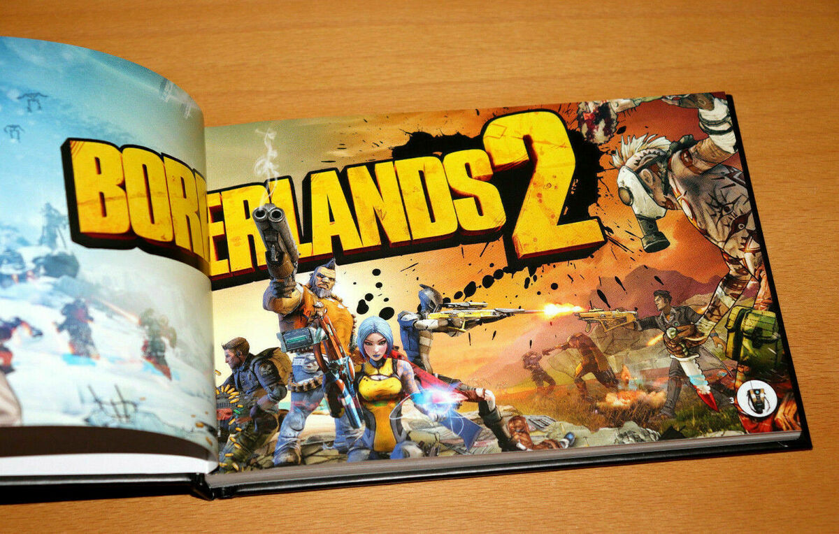 The Art & Design Of Borderlands 2 Rare Artbook Art book PS3 The Art & Design Of Borderlands 2 Rare Artbook Art book PS3