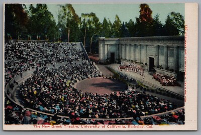 Berkeley CA University of California Greek Theatre c1900s UDB Postcard