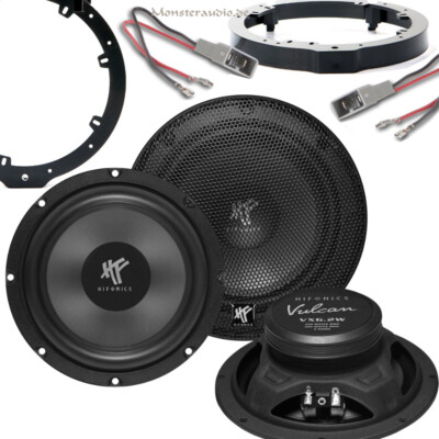 Hifonics Lautsprecher Kicker Boxen f Honda Accord Civic CR-Z VIII 8. Generation 