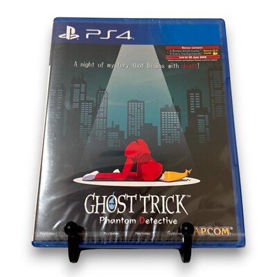 Ghost Trick: Phantom Detective - English Cover - PS4 PlayStation 4 - New/Sealed