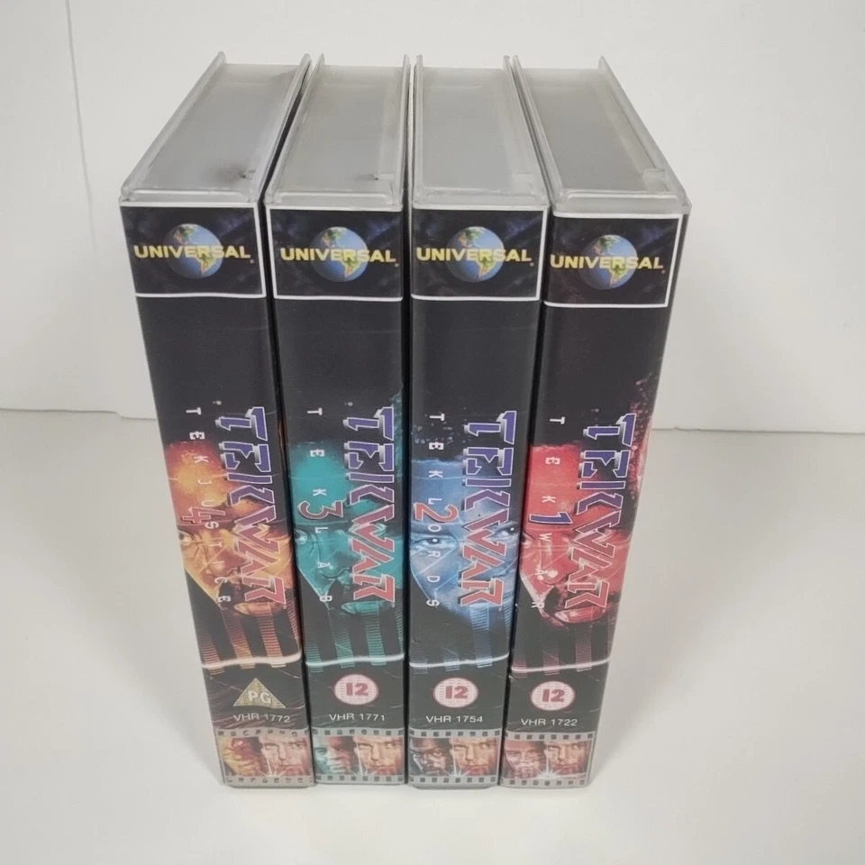 Tekwar Volumes 1-4 Rare VHS - William Shatner - Sci fi TV Movies - Image 2 of 4