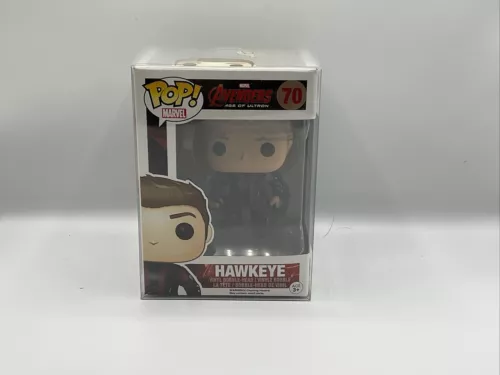 Funko Pop! Figura de vinilo con protector Marvel #70 Avengers Age of Ultron Hawkeye
